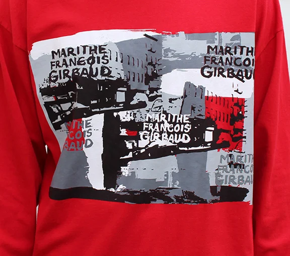 Marithé + François Girbaud Train Yard L/S T Shirt (Size XL, Fits